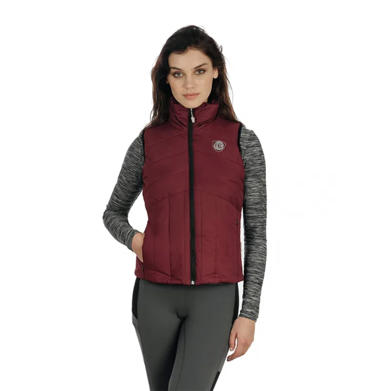 Horseware Eve Gilet - Garnet-1