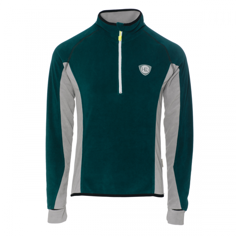 Horseware Fiona Half Zip Fleece - Storm Green -1