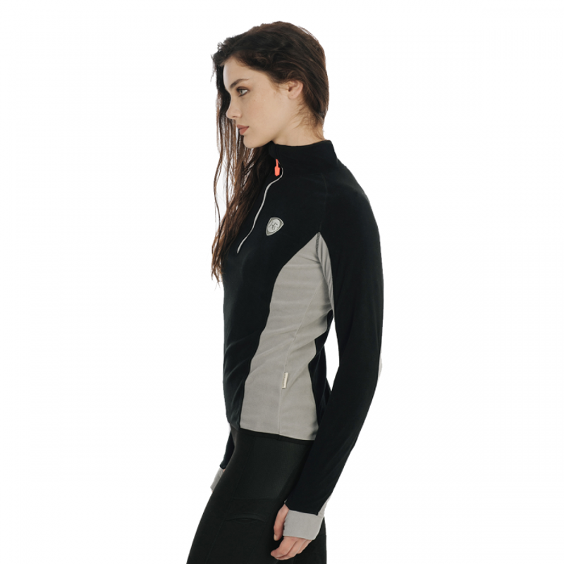 Horseware Fiona Half Zip Fleece - Raven-3