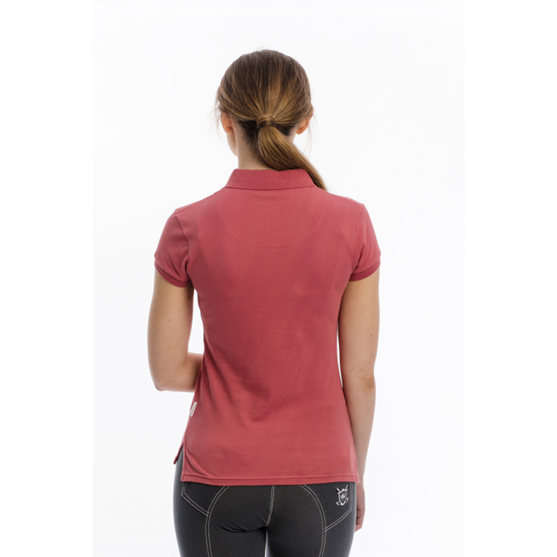 Horseware Flamboro Pique Polo Shirt - Summer Berry-1