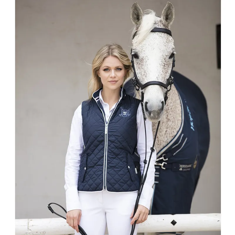 Horseware Heritage Gilet - French Navy-2