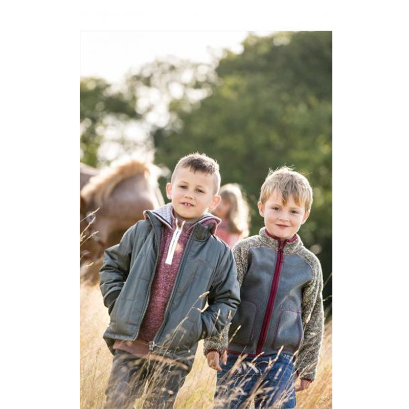 Horseware Boys Finn Jacket - Charcoal-1