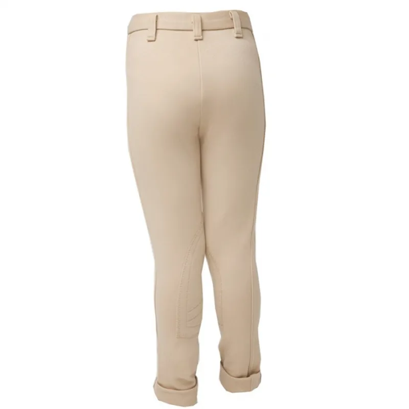 Horseware Kids Knitted Classic Jodhpurs - Beige-1