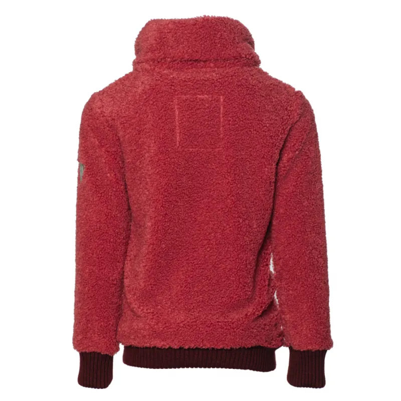 Horseware Kids Longline Sherpa Fleece - Raspberry-1