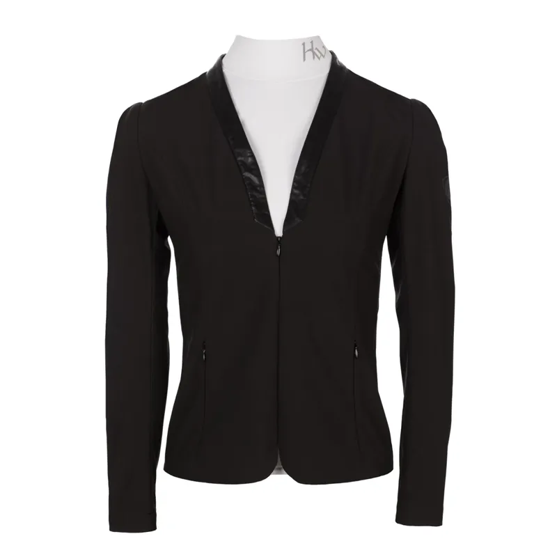 Horseware Ladies Collarless Competition Jacket - Black