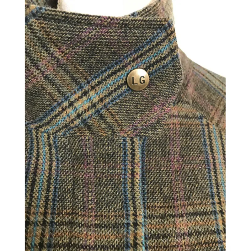 Horseware Lucinda Green Blenheim Jacket - Green Blue Tweed