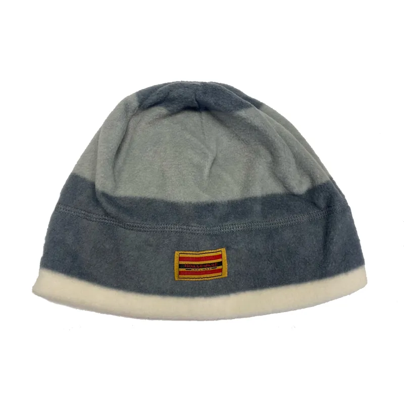 Horseware Newmarket Adult Stripe Fleece Hat - Charcoal - Medium