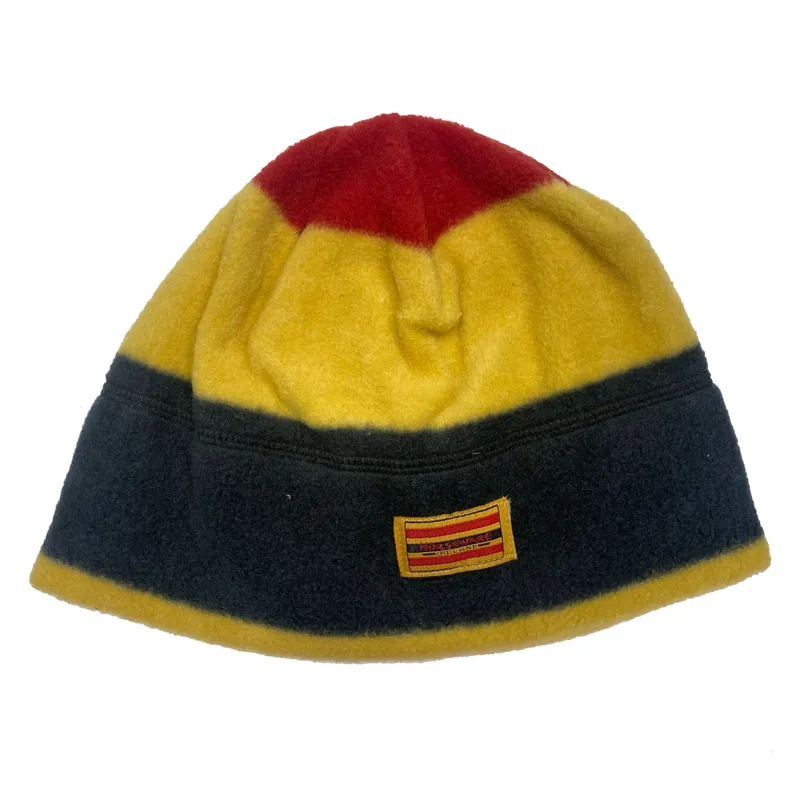 Horseware Newmarket Adult Stripe Fleece Hat - Yellow - Medium