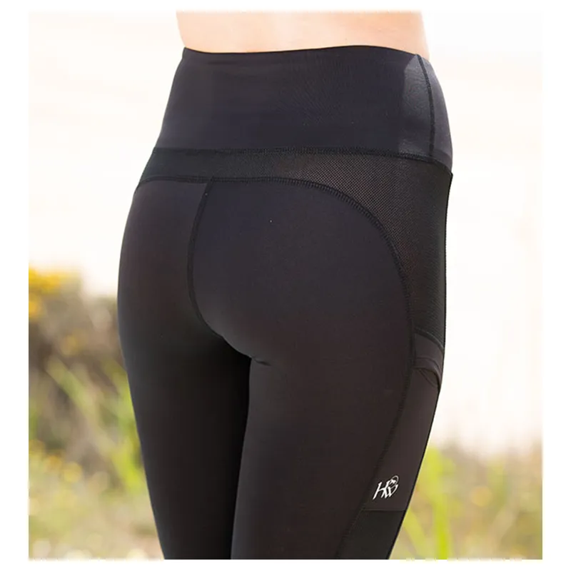 Horseware Riding Tights w/o Knee Patch - Black-2
