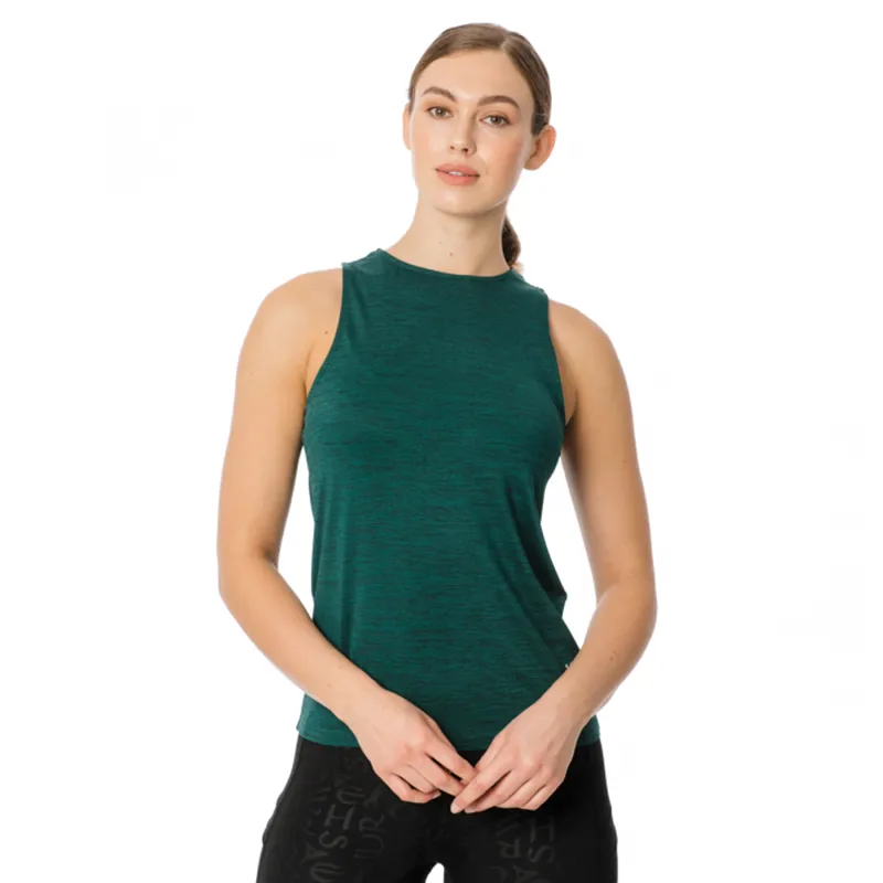 Horseware New Training Tank Top - Green Melange