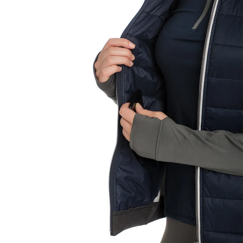 Horseware Winter Hybrid Gilet - Navy-3