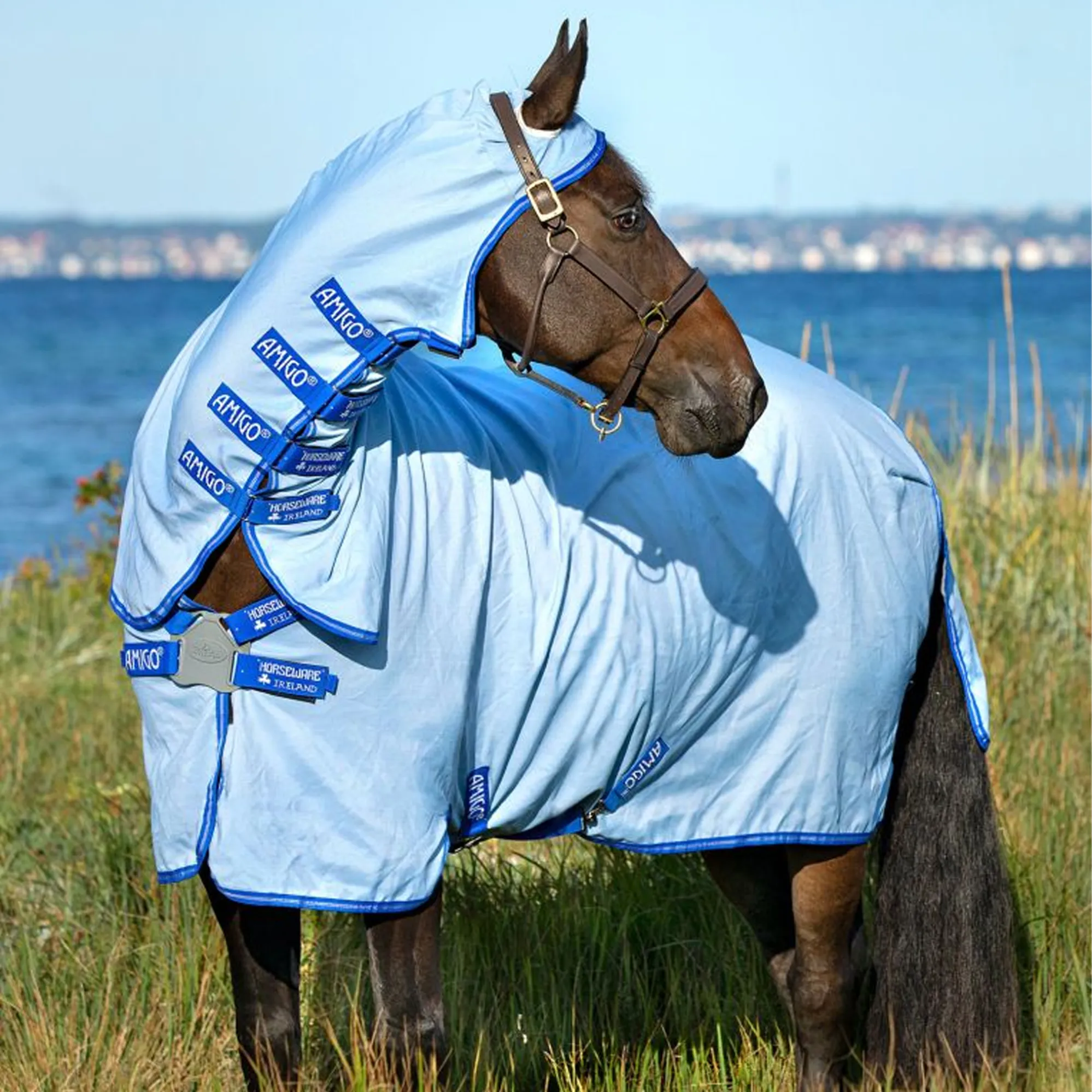 Horseware® Amigo® Ripstop Drap anti-mouches à capuche (0 g léger Horseware® Amigo® Ripstop Drap anti-mouches à capuche (0 g léger