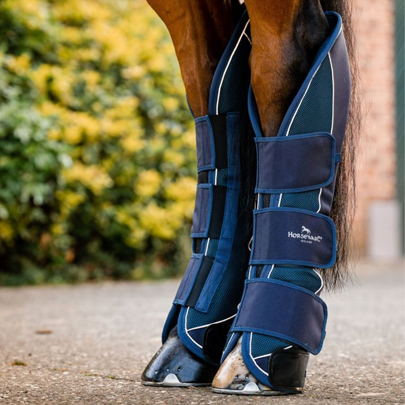Horseware Signature Travel Boots - Navy-2