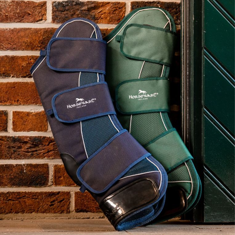 Horseware Signature Travel Boots - Navy-5