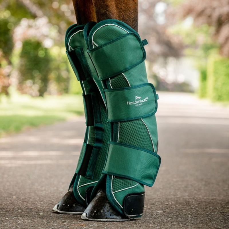 Horseware Signature Travel Boots - Hunter Green-1