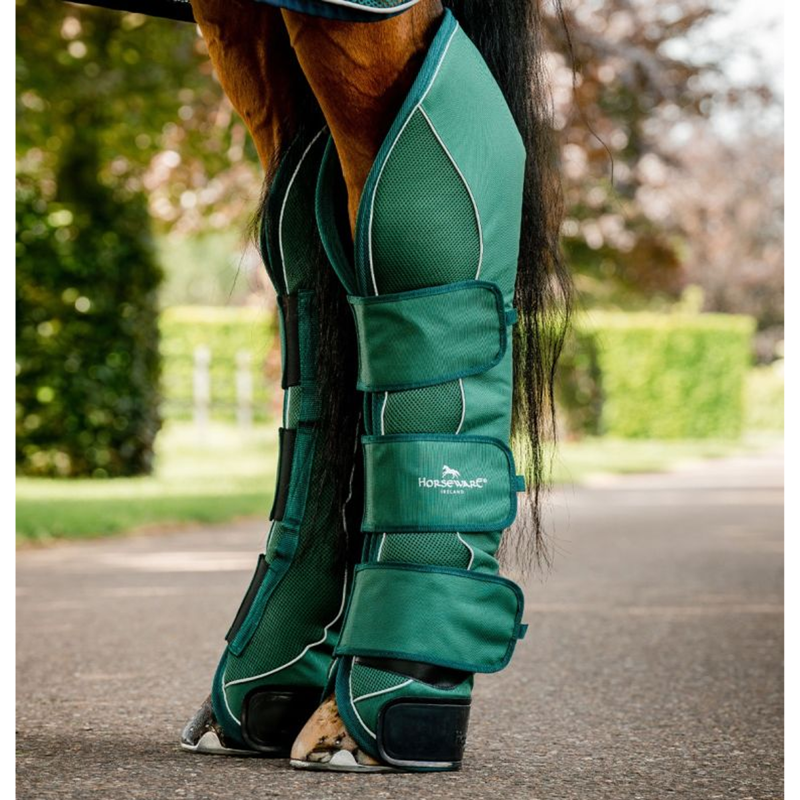 Horseware Signature Travel Boots - Hunter Green-2