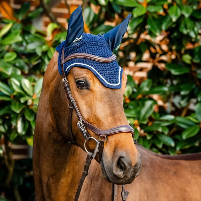 Horseware Signature Ear Net - Navy