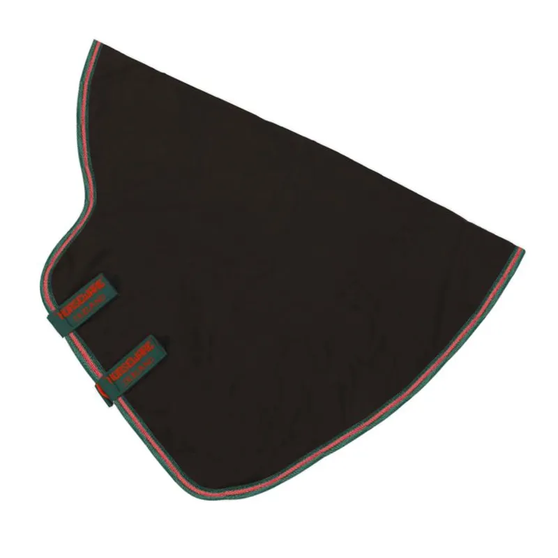 Horseware Rambo Original 150g Turnout Hood - Black/Green/Red