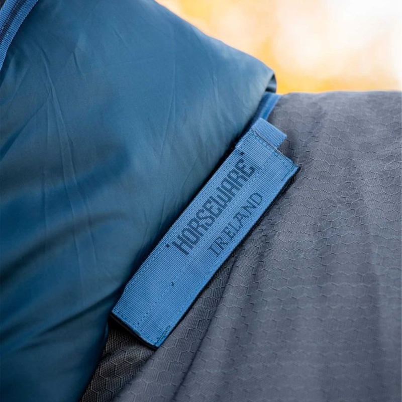 Horseware Rhino Hexstop Plus Vari-Layer Turnout Rug 250g - Grey/Indigo-7