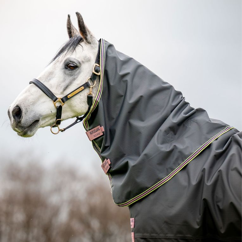 Horseware Amigo Hero Ripstop Plus Turnout Rug 0g - Shadow/Rose/Navy-3