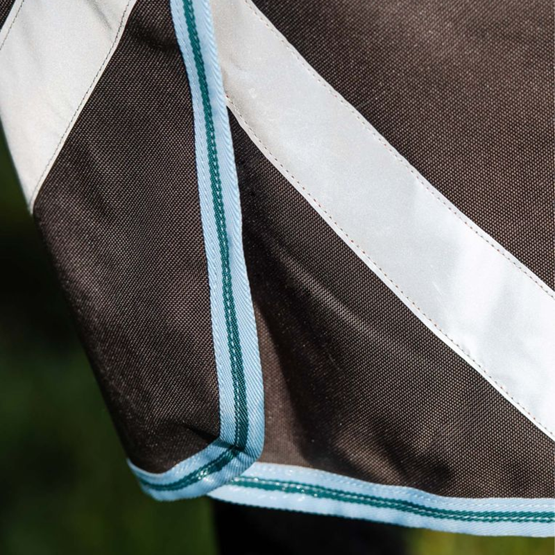 Horseware Amigo Bravo 12 Plus Disc Front 0g Turnout Rug - Excalibur/Aqua/Turquoise-4