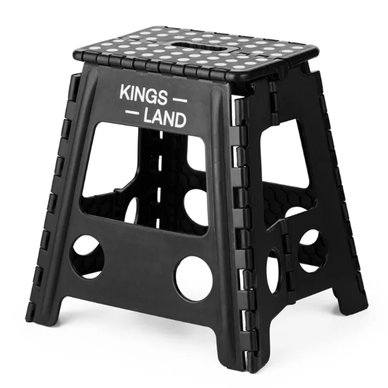 Kingsland KLHarlee Folding Step Stool - Black