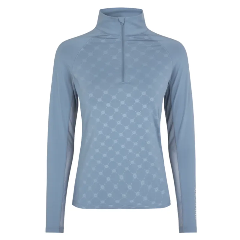 Kingsland KLHavanna Ladies Sun Shirt - Blude Faded Denim