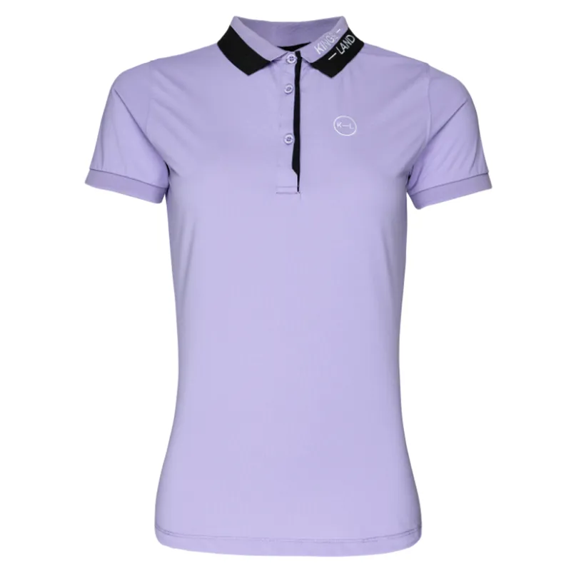 Kingsland KLHarriet Ladies Pique Polo Shirt - Lilac Tulip