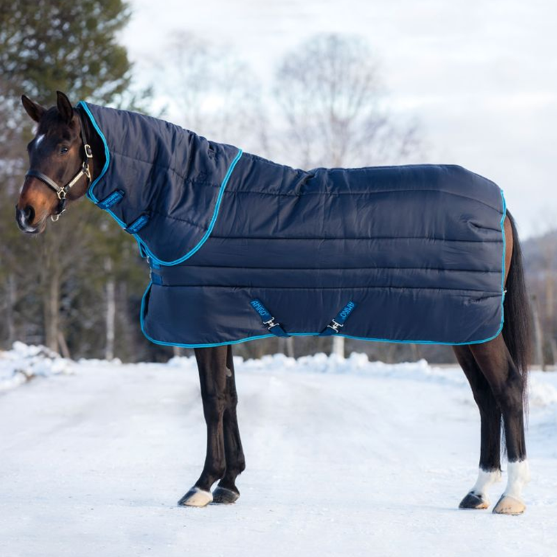 Horseware Amigo 550g Insulator Plus Rug - Navy/Elec Blue/Navy-1