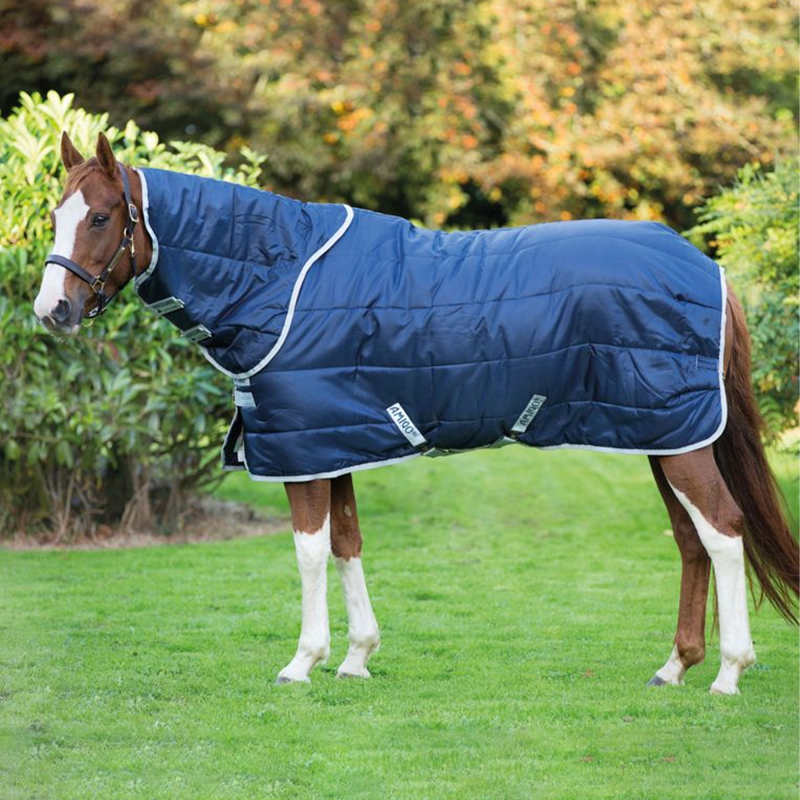 Horseware Amigo 200g Insulator Plus Rug - Navy/Silver-1