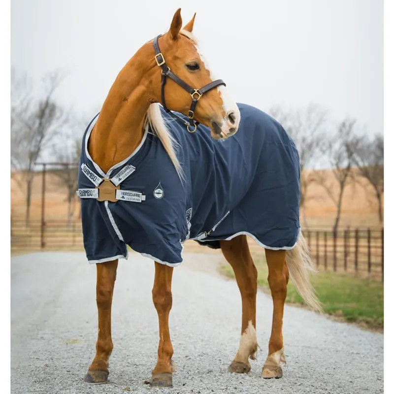 Horseware Rambo Helix Sheet Disc Front - Navy/Silver