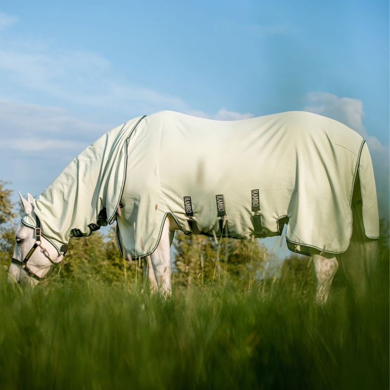 Horseware Rambo Hoody XL - Green/Sage/Beige/Green-1