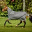 Horseware Amigo Bravo 12 Plus Turnout Medium - Shadow/Navy/Lime
