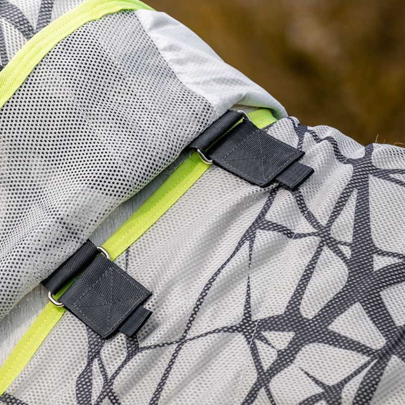 Horseware Amigo CamoFly Fly Sheet - CamoFly Print/Lime-3