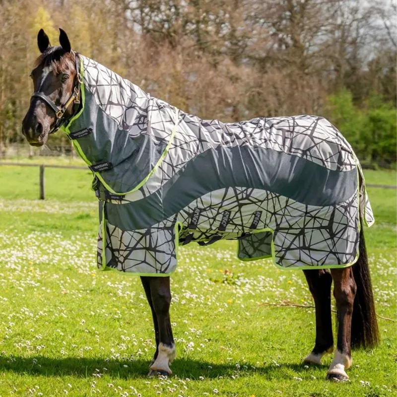 Horseware Amigo 3-in-1 CamoFly Fly Sheet - CamoFly Print/Lime