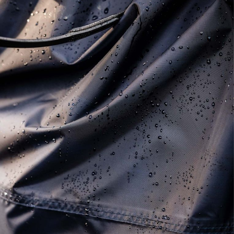 Horseware Rambo Mack in a Sack - Navy/Burgundy/Teal/Navy-4