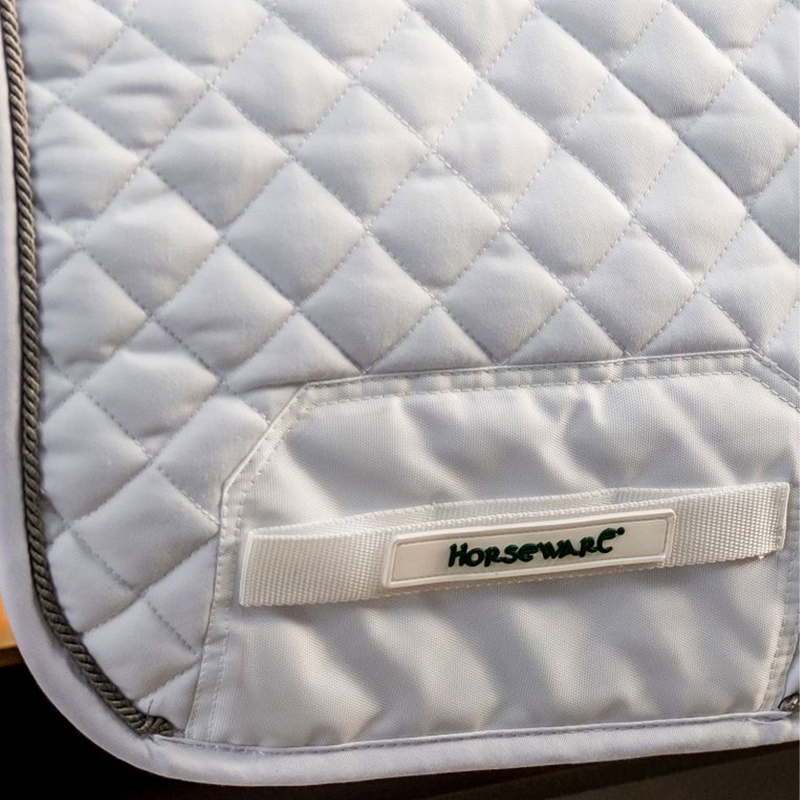 Horseware Signature Dressage Pad - White-2