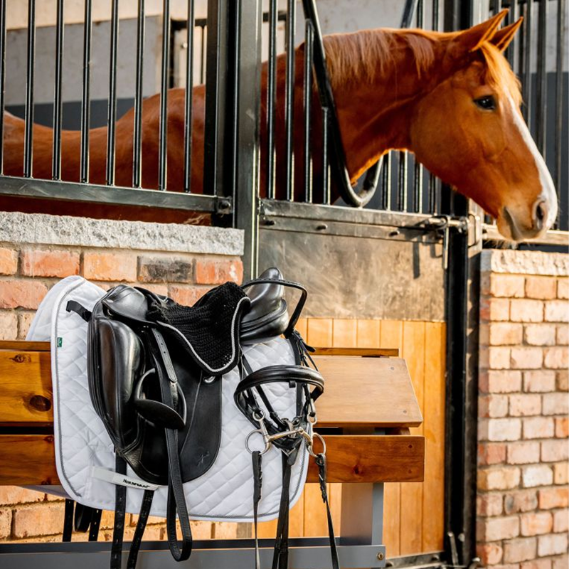 Horseware Signature Dressage Pad - White-5