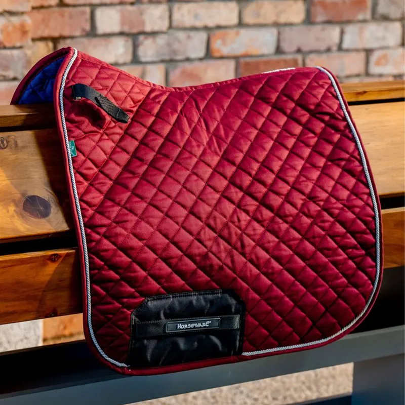 Horseware Signature Dressage Pad - Burgundy