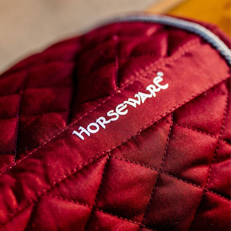 Horseware Signature Dressage Pad - Burgundy-3