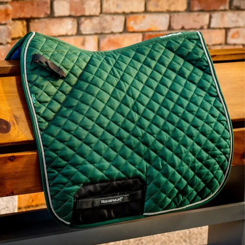 Horseware Signature Dressage Pad - Hunter Green