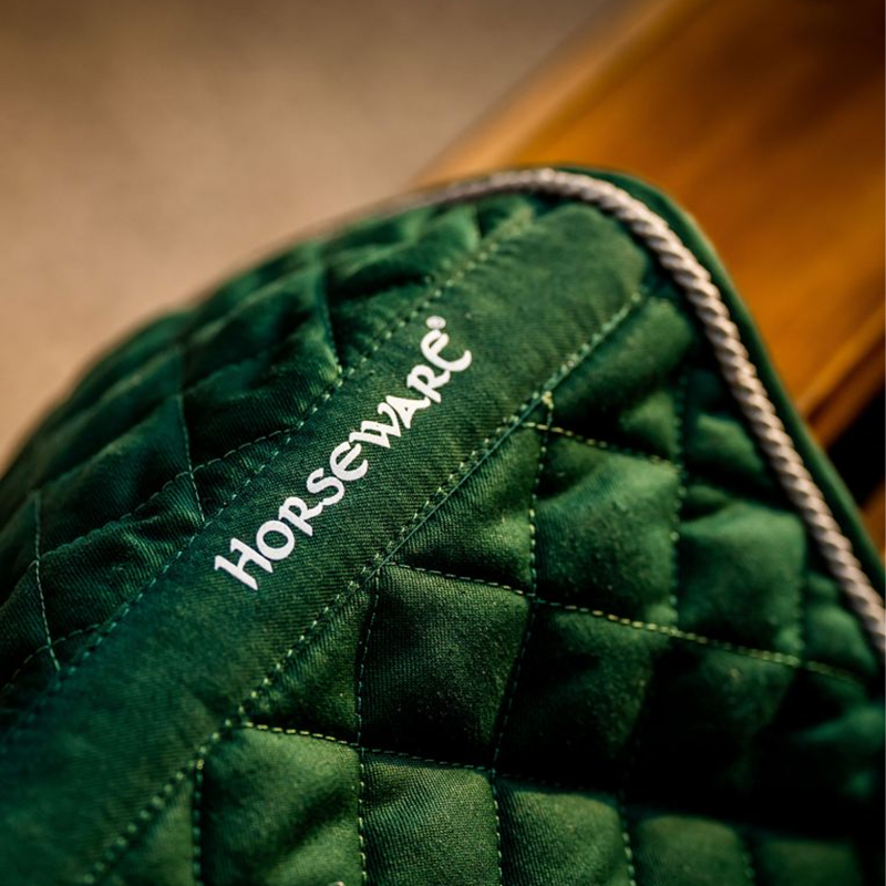 Horseware Signature Dressage Pad - Hunter Green-2
