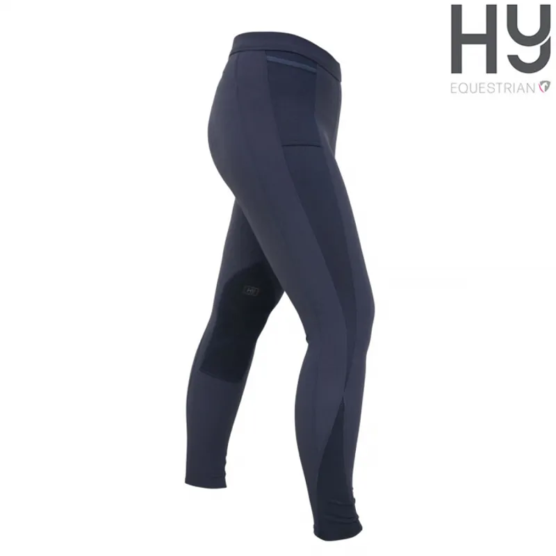 Hy Performance Motion Riding Tights -Navy-5