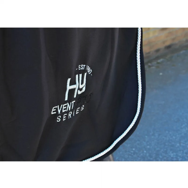 Hy Event Pro Series Fleece Rug - Black/Charcoal-1