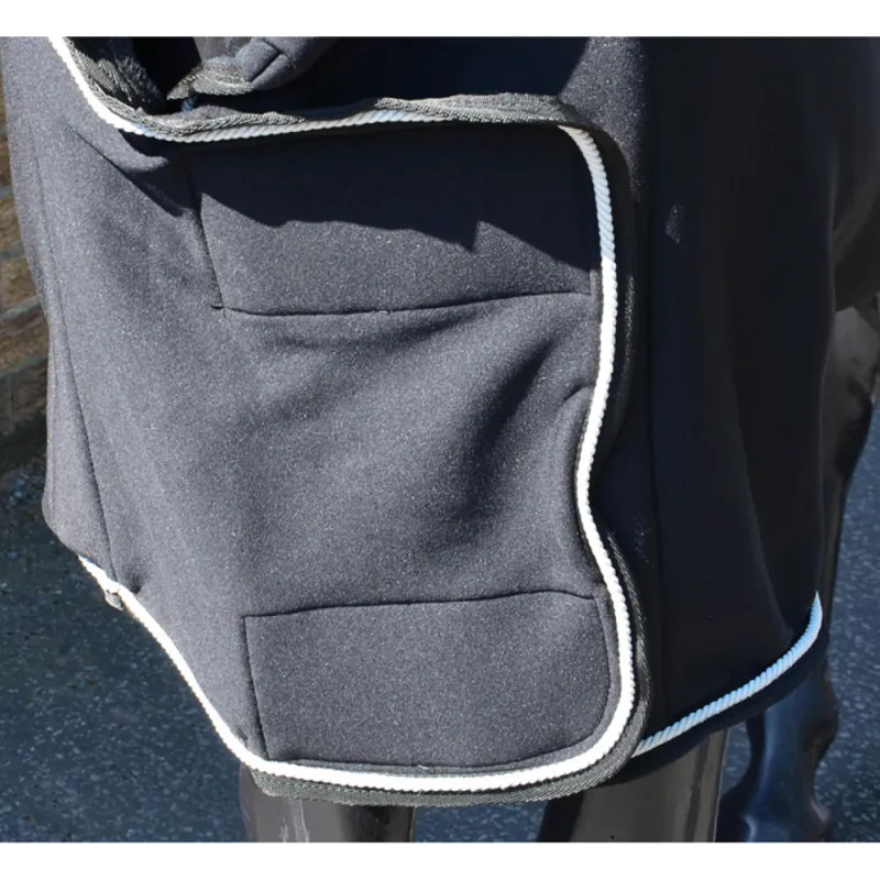 Hy Event Pro Series Fleece Rug - Black/Charcoal-3