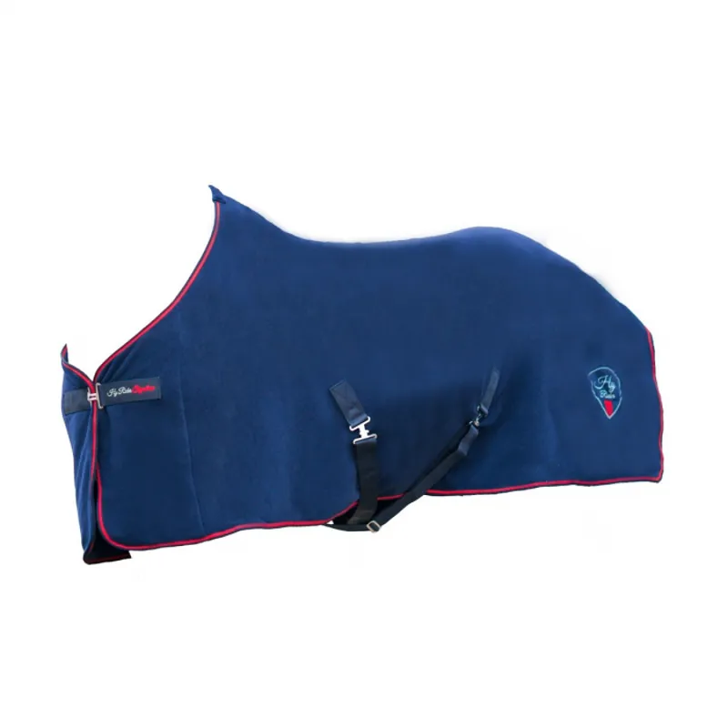 HyRider Signature Fleece Rug Marine Blue/Red