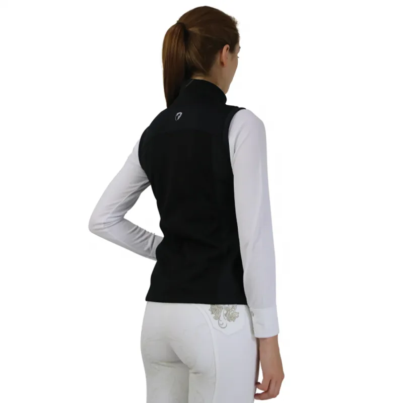 Hy Equestrian Synergy Flex Gilet - Black-2