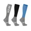 Hy Sport Active Riding Socks - Pack of 3 - Aegean Green/Pencil Point Grey/Black