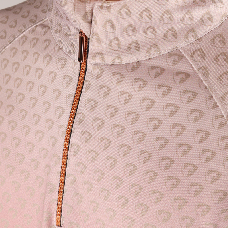 Hy Equestrian Elevate Mizs Ombre Base Layer - Navy/Rose-7