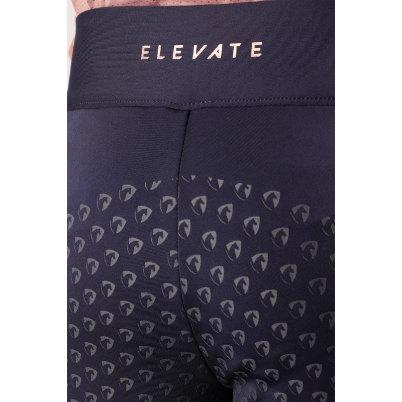 Hy Equestrian Elevate Mizs Riding Tights - Navy-6